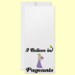 i believe in pageants rack cards