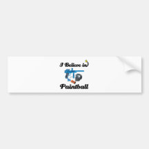 i believe in paintball bumper stickers