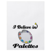 i believe in palettes flyer design