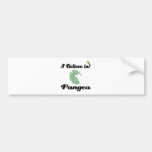 i believe in pangea bumper stickers