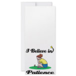 i believe in patience rack cards