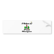 i believe in paul bunyan bumper sticker