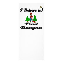 i believe in paul bunyan rack card template