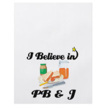 i believe in PB and J Flyer