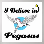 i believe in pegasus print