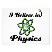 i believe in physics invite