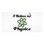 i believe in physics photo cards