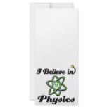 i believe in physics rack cards