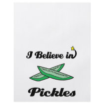 i believe in pickles personalized flyer