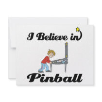 i believe in pinball personalized announcement