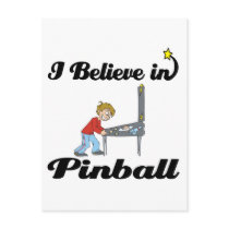 i believe in pinball postcards