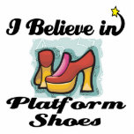 i believe in platform shoes photo sculptures