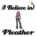 i believe in pleather photo sculptures