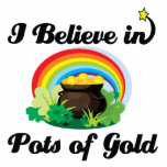 i believe in pots of gold photo sculptures