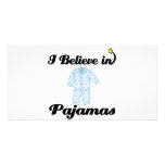 i believe in pyjamas photo cards