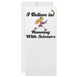 i believe in running with scissors girl rack cards