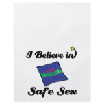 i believe in safe sex flyers