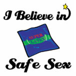 i believe in safe sex photo sculptures