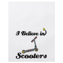 i believe in scooters personalised flyer
