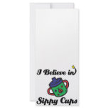 i believe in sippy cups rack cards