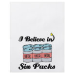 i believe in six packs flyers