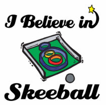 i believe in skeeball acrylic cut outs