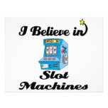 i believe in slot machines invitation