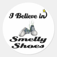 i believe in smelly shoes stickers