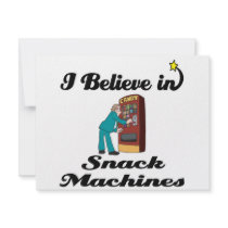 i believe in snack machines announcement