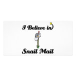 i believe in snail mail photo cards