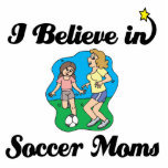 i believe in soccer moms photo sculptures