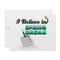 i believe in spring break invitations