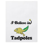 i believe in tadpoles flyers