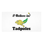 i believe in tadpoles photo cards