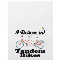 i believe in tandem bikes full color flyer