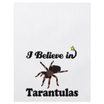 i believe in tarantulas personalised flyer