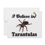 i believe in tarantulas custom announcement