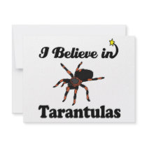 i believe in tarantulas custom announcement