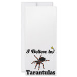 i believe in tarantulas rack cards