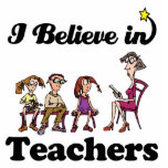 i believe in teachers photo sculptures