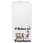 i believe in teachers rack cards