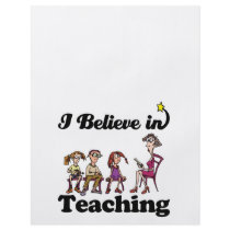 i believe in teaching personalised flyer