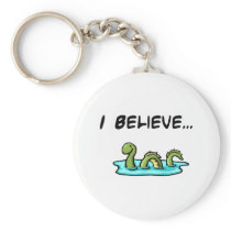 I Believe in the Loch Ness Monster Key Chain
