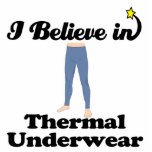 i believe in thermal underwear photo sculpture