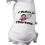 i believe in thirteen pet clothing