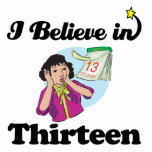 i believe in thirteen photo sculptures