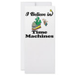 i believe in time machines rack cards