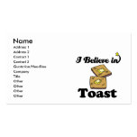 i believe in toast business card templates