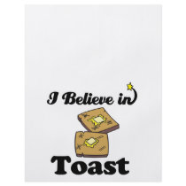 i believe in toast personalized flyer