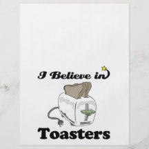 i believe in toasters flyer